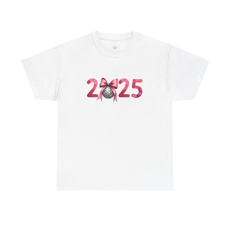 Custom 2025 Heavy Cotton Tee Unisex Shirt Gift For New Year Casual Wear