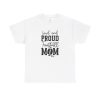 Loud And Proud Football Mom Unisex Heavy Cotton Tee