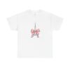 Parisian Charm T-shirt Cute Eiffel Tower Tee Women Gift Travel Lover Shirt