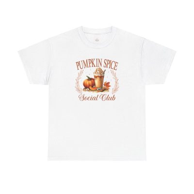 Pumpkin Spice Social Club Unisex Heavy Cotton Tee