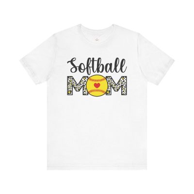 Softball Mom Unisex Jersey Short Sleeve Tee