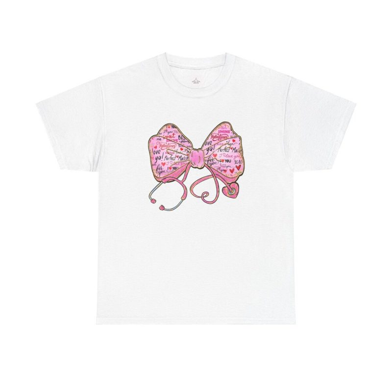 Stethoscope Love Unisex Tee Vintage Style Shirt Gift For Her Birthday Tee